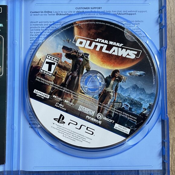 Star Wars Outlaws for Playstation 5 Video Game PS5 Unused Code Included - Picture 3 of 4